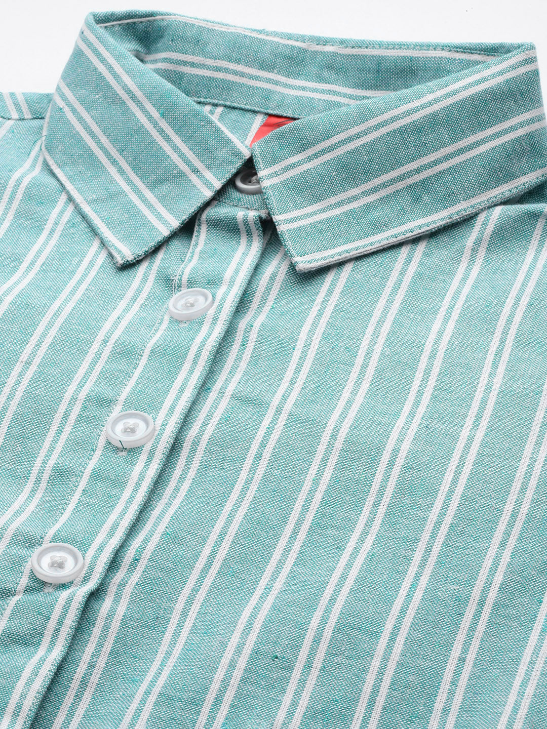 Cottinfab Striped Opaque Cotton Casual Shirt