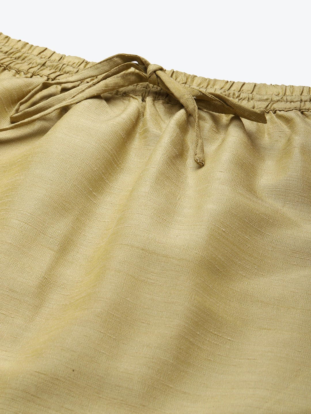 Cottinfab Women Beige Solid A-Line Skirt