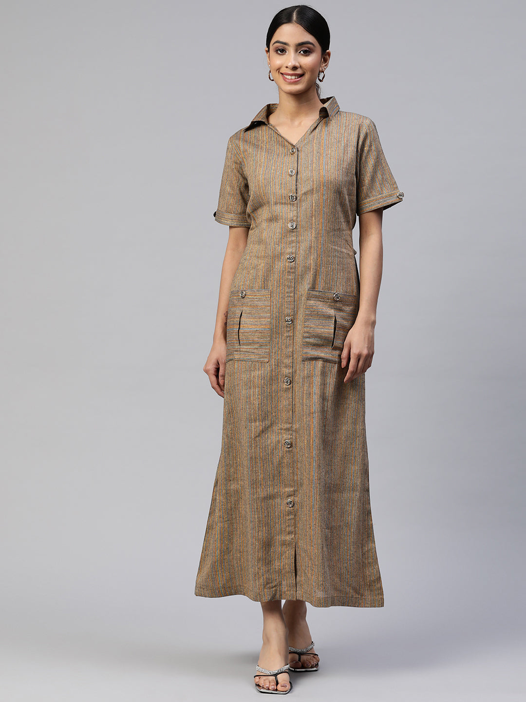 Boden Viola Maxi Shirt Dress | RegalFille | Duchess of Cambridge