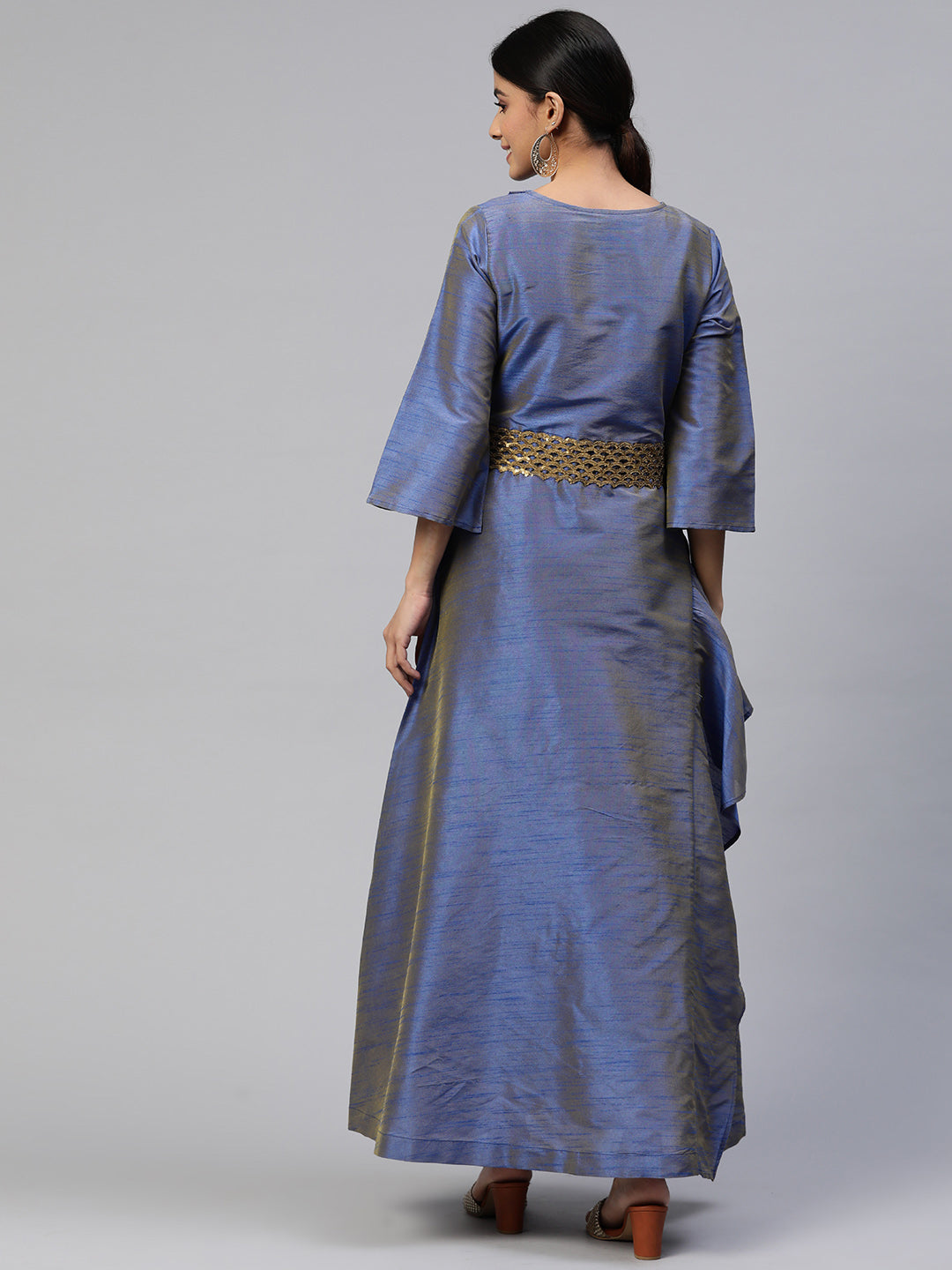 Cottinfab Ethnic Maxi Dress