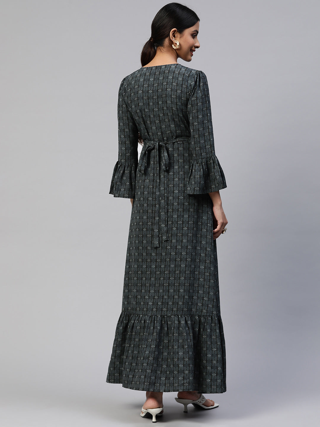 Cottinfab Crepe Maxi Dress